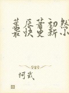 叶辰萧初然最新最快更新小说