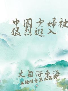 中国少妇被黑人猛烈进入