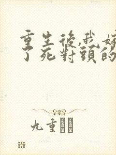 重生后,我嫁给了死对头的未婚夫全