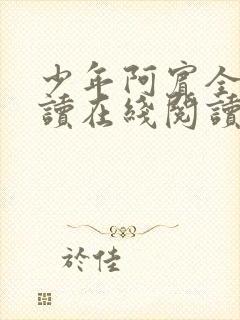 少年阿宾全文阅读在线阅读全文第一季