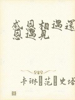 感恩相遇还是感恩遇见