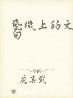 飞机上的文案短句