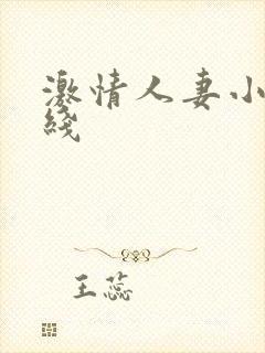 激情人妻小说在线