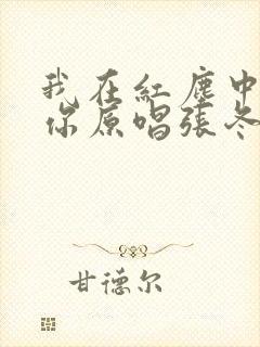 我在红尘中遇见你原唱张冬玲