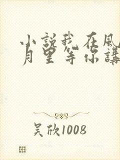 小说我在风花雪月里等你讲的什么