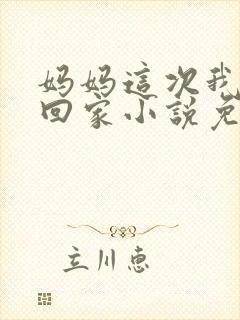 妈妈这次我带你回家小说免费阅读