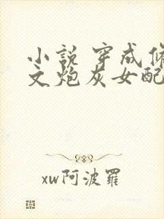 小说 穿成修仙文炮灰女配后