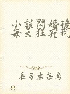 小说闪婚后大叔每天狂宠我免费阅读