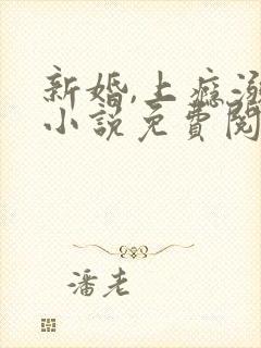 新婚,上瘾溺舟小说免费阅读