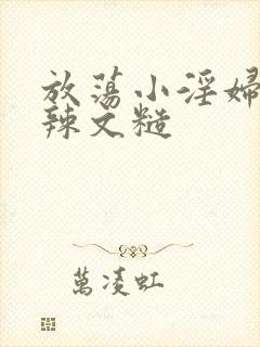 放荡小淫妇h肉辣文糙