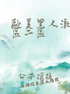 欧美黑人激情一区二区