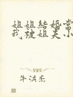 姐姐结婚当晚,我被姐夫小说