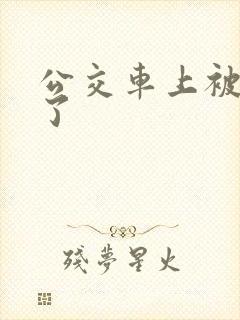 公交车上被摸爽了