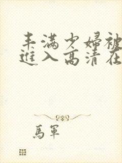 丰满少妇被猛烈进入高清在线观看