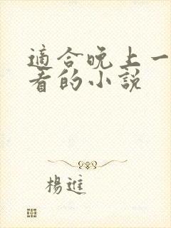 适合晚上一个人看的小说