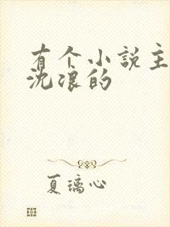 有个小说主角叫沈浪的