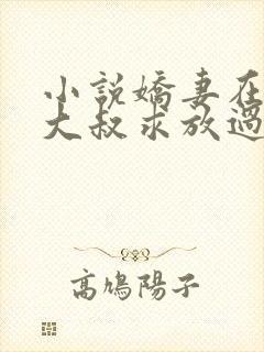小说娇妻在上,大叔求放过
