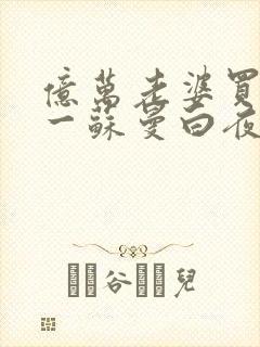 亿万老婆买一送一苏曼白夜