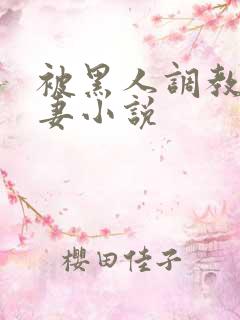 被黑人调教的娇妻小说