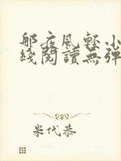 那夜风轻小说在线阅读无弹窗免费