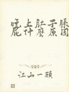 晚上肚子胀气放屁什么原因