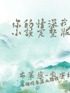 你的情深我不配小说完整版大结局