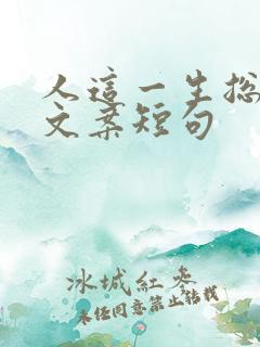 人这一生总在等文案短句