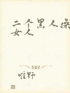 二个黑人操一个女人