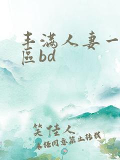 丰满人妻一区二区bd