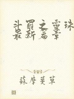 斗罗之灵珠神剑最新篇章