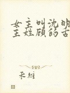 女主叫沈明珠男主姓顾的古代小说