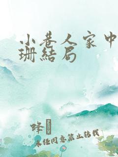 小巷人家中吴珊珊结局