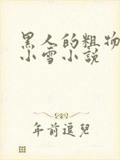 黑人的粗物进入小雪小说