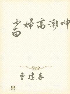 少妇高潮呻吟对白