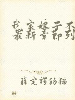 我家娘子不对劲最新章节列