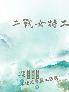 二战女特工电影