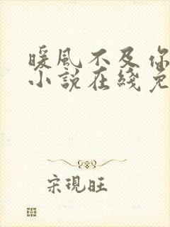 暖风不及你情深小说在线免费观看