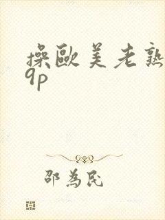 操欧美老熟女19p