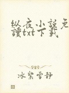 纵夜小说免费阅读txt下载