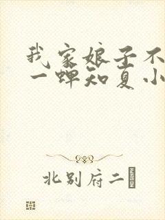 我家娘子不对劲一蝉知夏小说