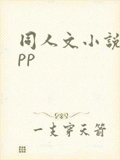同人文小说的app