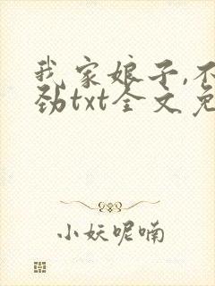 我家娘子,不对劲txt全文免费阅读