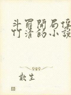 斗罗开局俘获朱竹清的小说