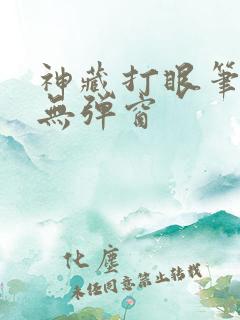 神藏打眼笔趣阁无弹窗