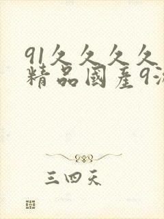 91久久久久久精品国产9游