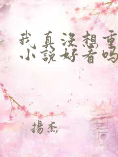 我真没想重生啊小说好看吗