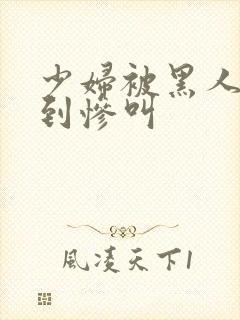 少妇被黑人4p到惨叫