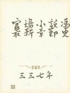 官场小说冯天明最新章节更新