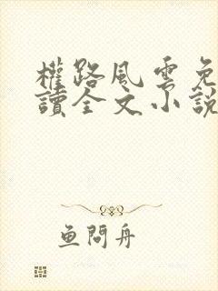 权路风云免费阅读全文小说