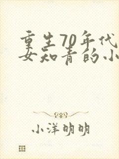重生70年代娶女知青的小说